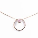aura-gargantilla-gold-rose-rosa