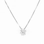 fleur- gargantilla-plata-white